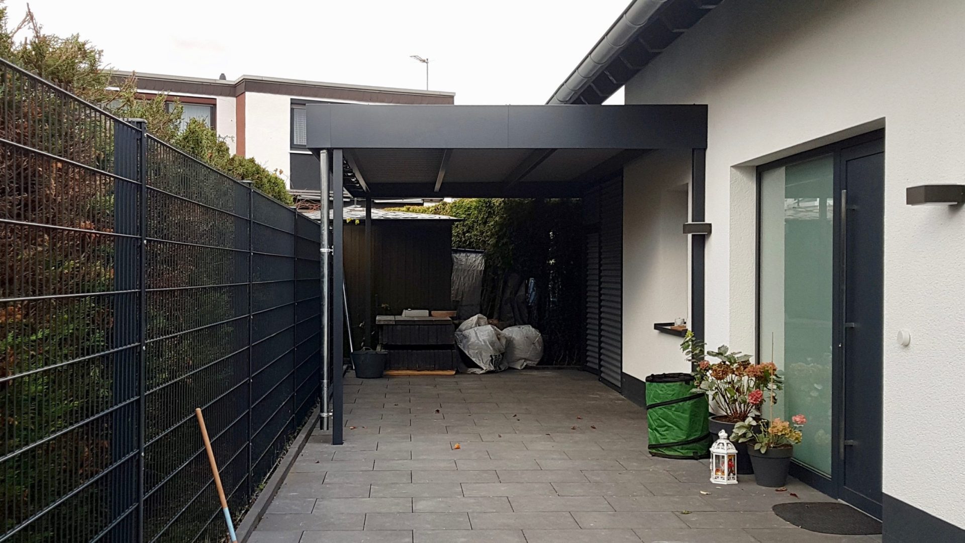 Carport mit Schuppen - Carportmaster Projekt 18-P-1070 - 59069 Hamm - Carportbild 01