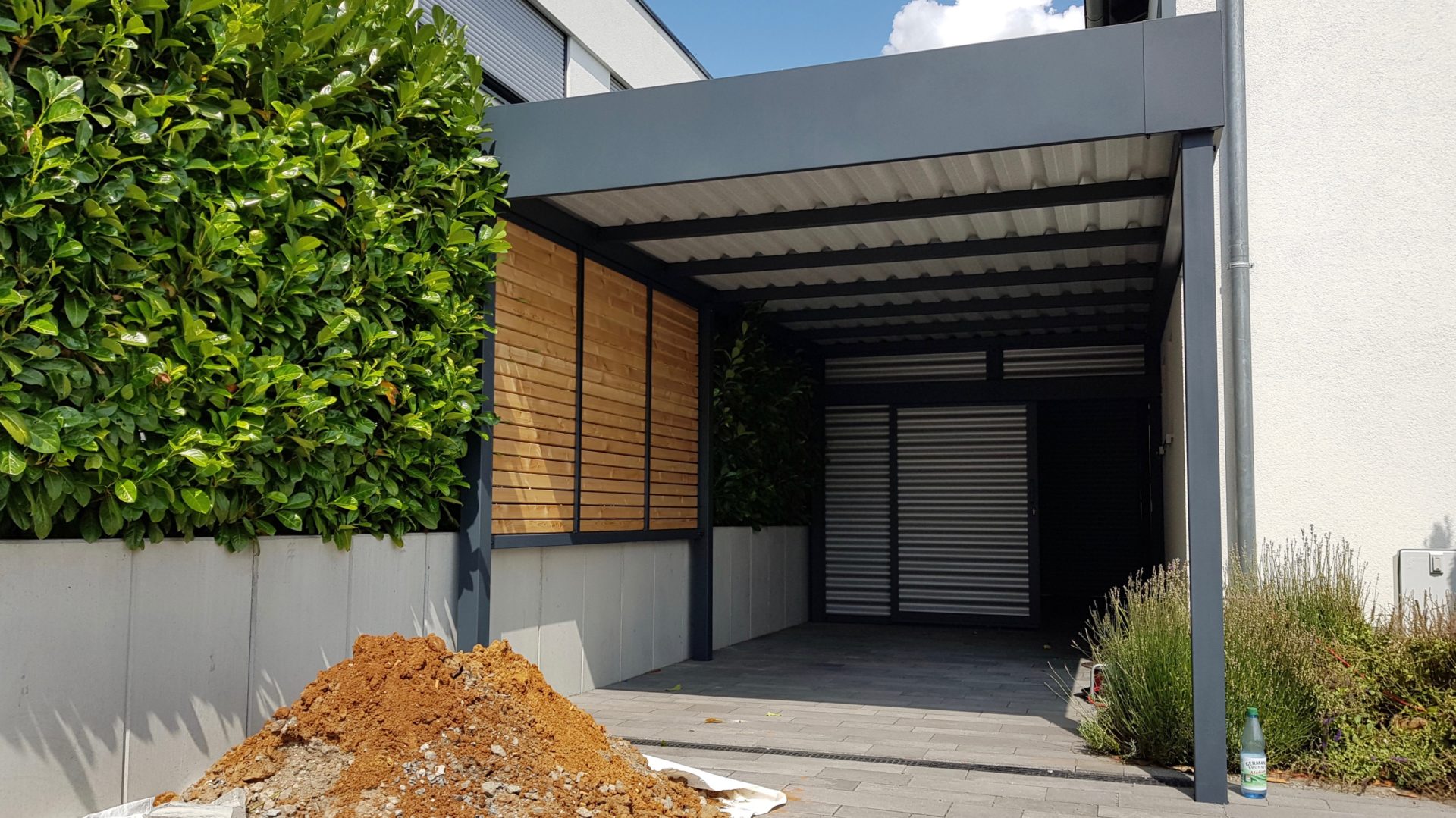 Carport mit Schuppen in Maintal - 19-P-2494 - Carportmaster