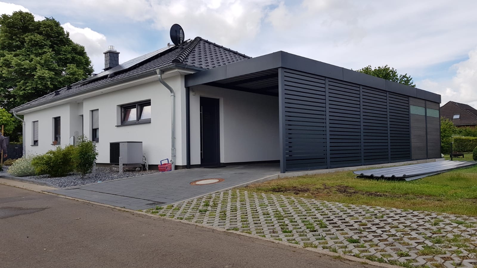 Carport mit Schuppen - Carportmaster Projekt 20-P-2628 - 31555 Suthfeld - Carportbild 01