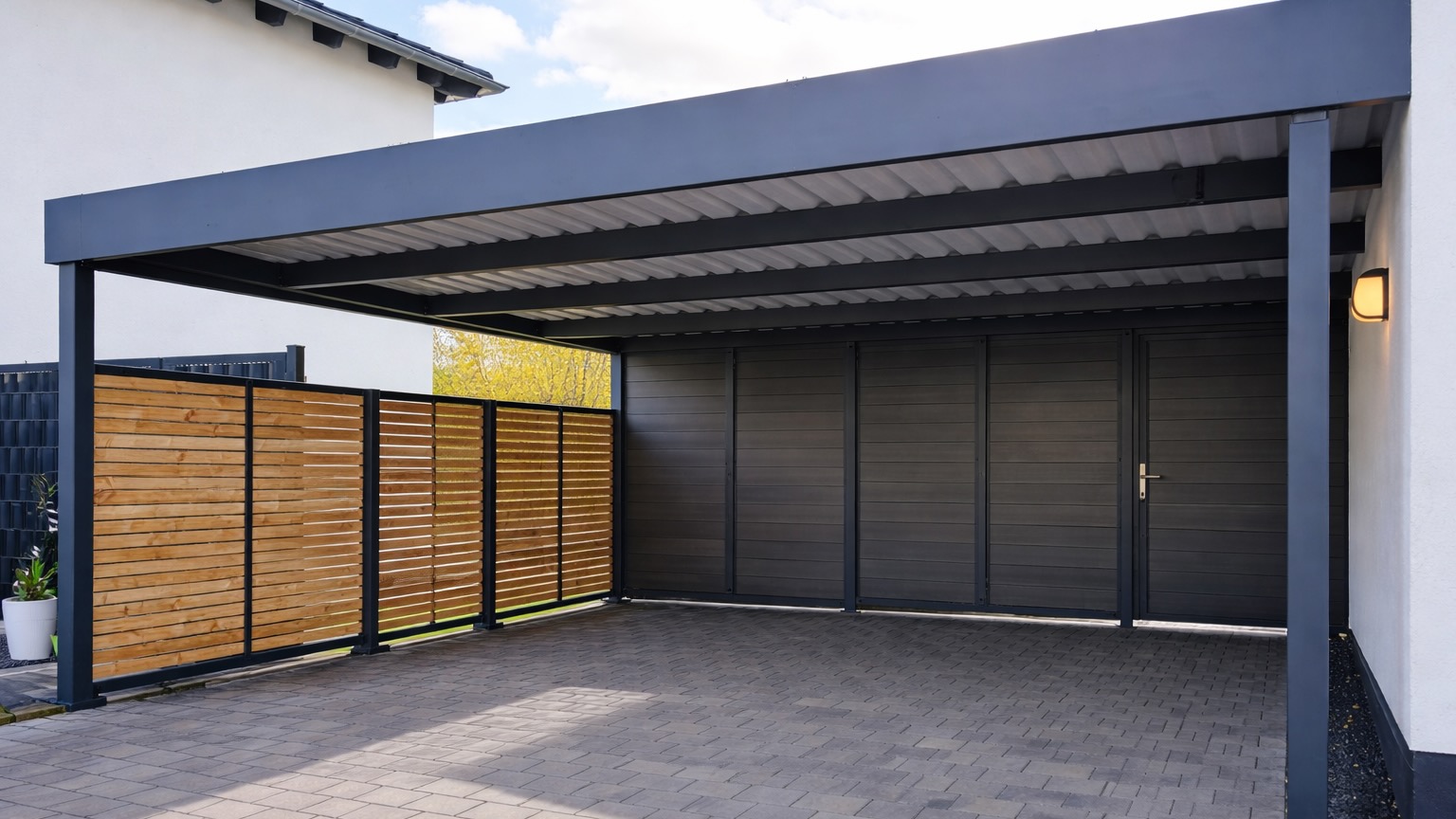 Doppelcarport - Carportmaster Projekt 22-P-3058 - 58332 Schwelm