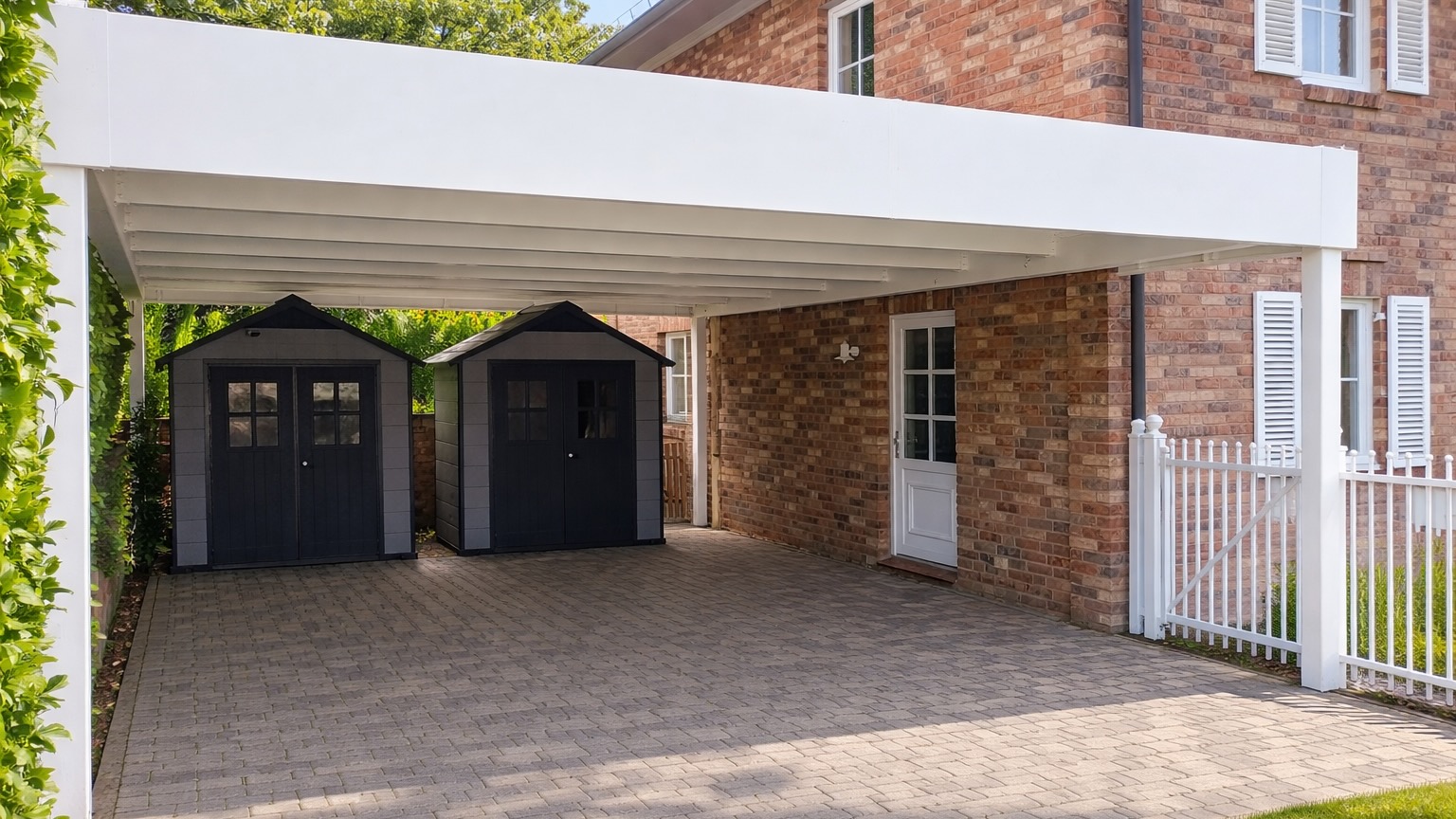 Doppelcarport - Carportmaster Projekt 23-P-1093 - 58332 Schwelm