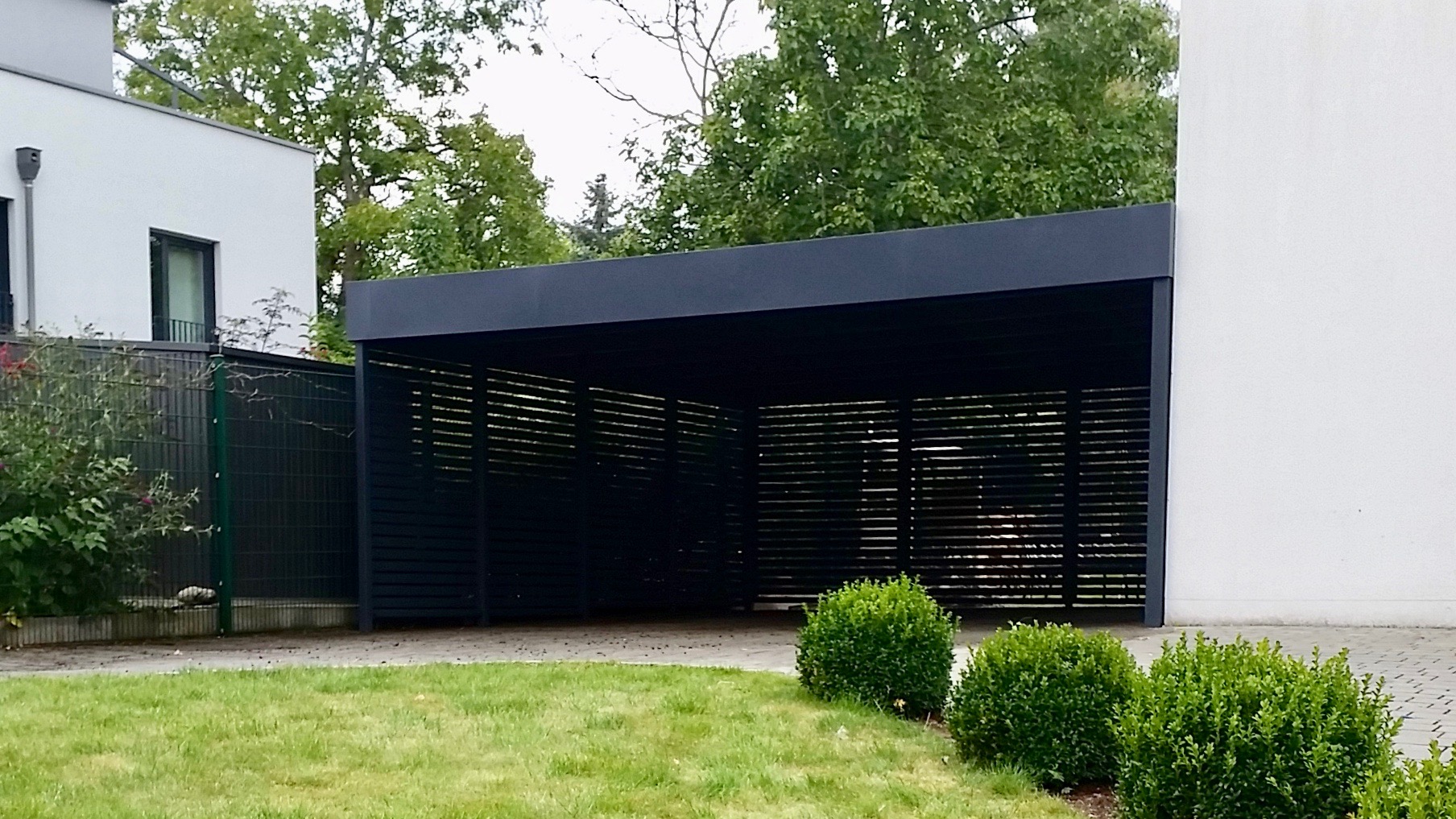 Doppelcarport - Carportmaster Projekt 16-P-1668 - 61381 Friedrichsdorf - Carportbild 01