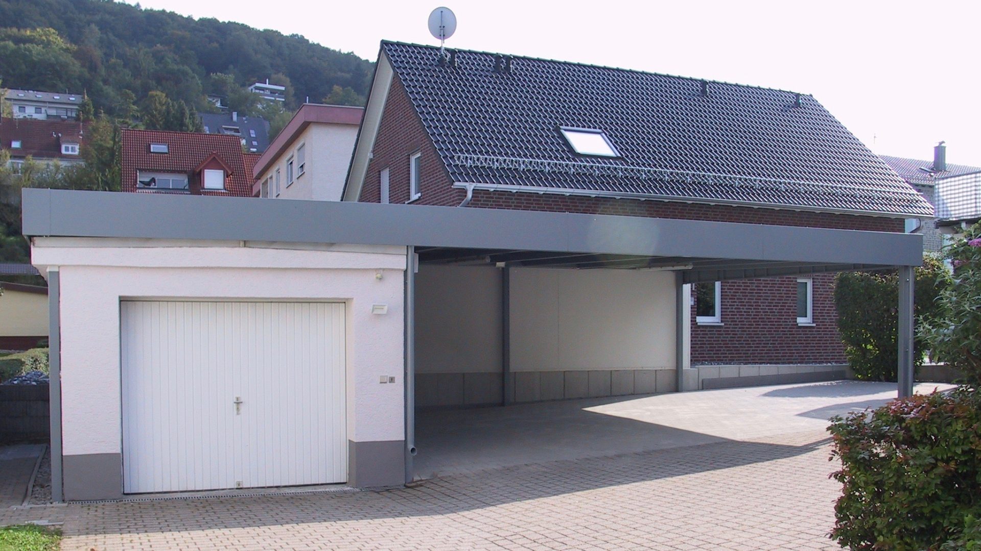 Doppelcarport - Carportmaster Projekt 16-P-1769 - 74821 Mosbach - Carportbild 01