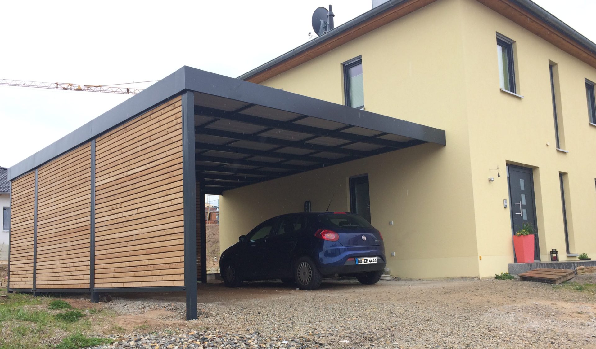 Doppelcarport - Carportmaster Projekt 17-P-1656 - 91452 Wilhermsdorf - Carportbild 01