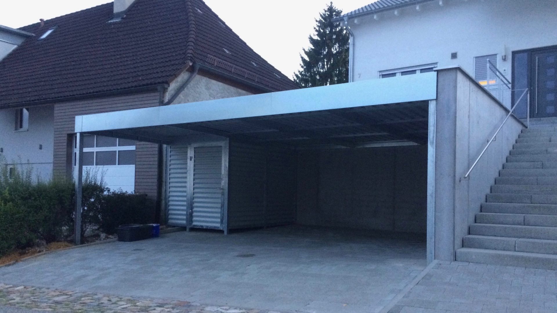 Doppelcarport - Carportmaster Projekt 17-P-1942 - 79618 Rheinfelden - Carportbild 01