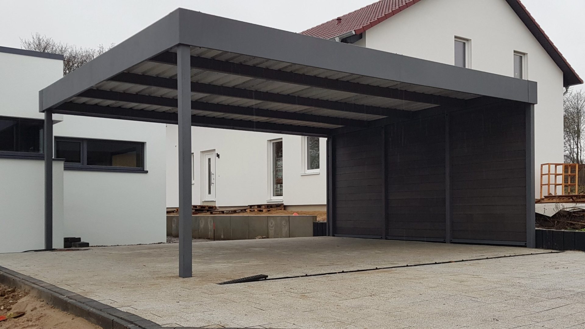 Doppelcarport - Carportmaster Projekt 19-F-2576 - 23966 Wismar - Carportbild 01