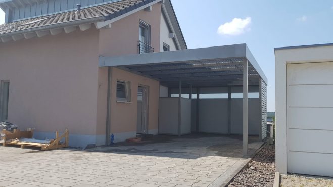 Doppelcarport - Carportmaster Projekt 21-F-2998 - 67697 Otterberg - Carportbild 01