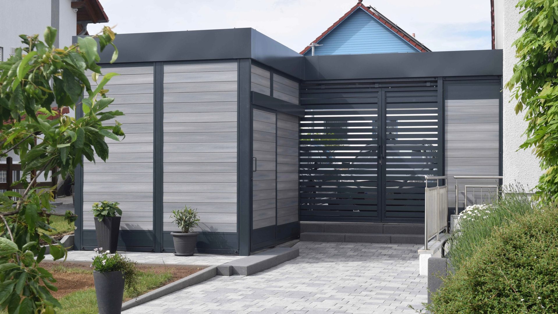 Carport Verkleiden Wpc