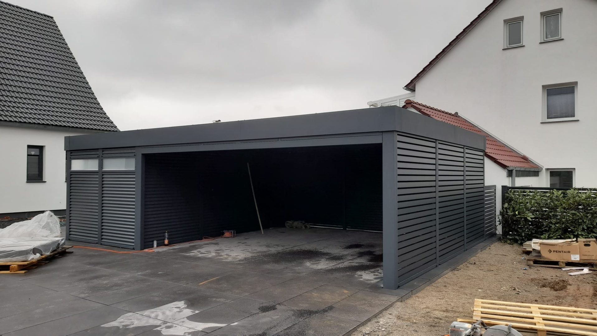Carport Verkleiden Wpc