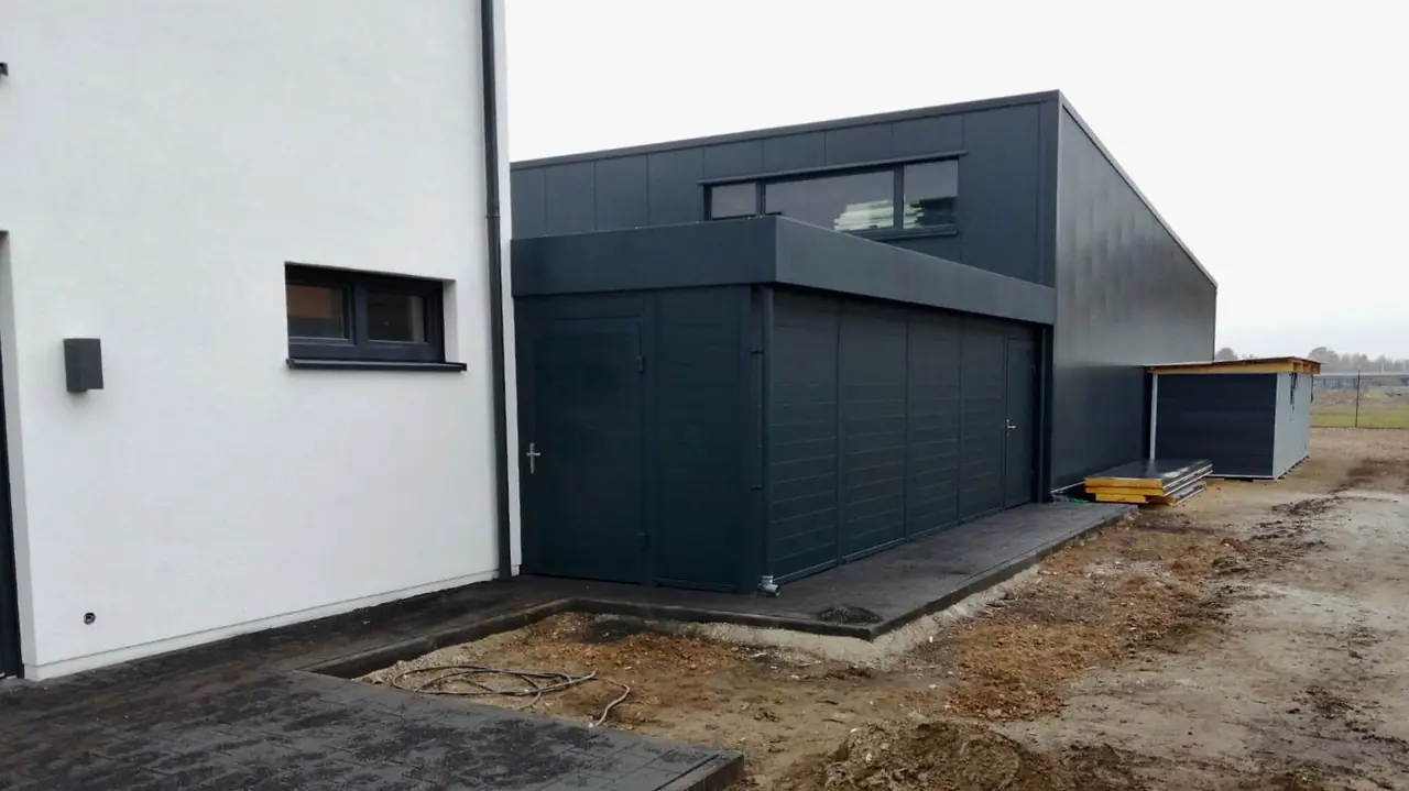 Doppelcarport - Carportmaster Projekt 20-P-2882 - 59399 Olfen - Carportbild 02